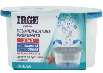 Товар Поглинач запаху та вологи плюс Ароматизатор Irge casa Deumidificatore Profumato Ocean 2в1 бриз Океану 400мл