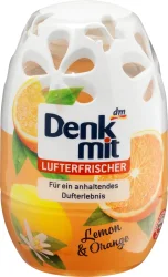 Товар Освіжувач повітря Декоративний Denkmit Lufterfrischer Lemon&Orange Денкміт цитрус Лимон Апельсин 150мл