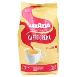Товар Кава зернова Lavazza Caffe Crema Classico Лавацца Крема Классік купаж Арабіки та Робусти 1000г