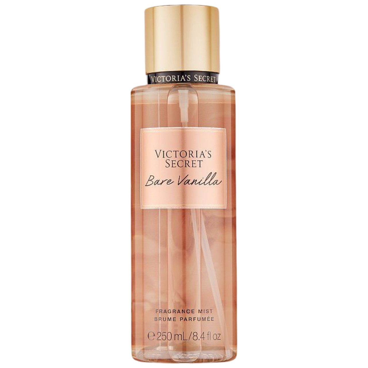 Парфумована вода Жіноча ароматичний Спрей Victoria's Secret Bare Vanilla Fragrance mist Вікторія Сікрет Чиста ваніль Класика 250мл