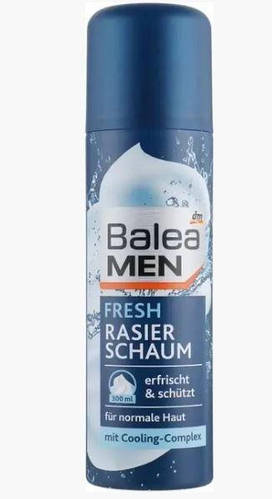 Чоловіча піна для гоління Balea men rasierschaum fresh 300мл