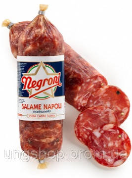 Італійська сировялена ковбаска Негроні (+-400 грам)