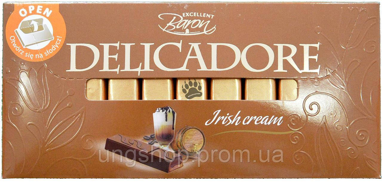 Шоколад Delicadore Irish cream 200г Деликадоре