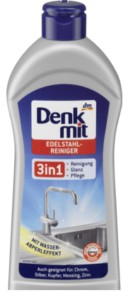 Чистящее средство для нержавейки Denkmit Edelstahlreiniger 300 мл Денкмит