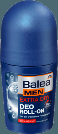 Balea Men дезодорант-антиперспирант роликовый мужской Extra dry 50 мл (Германия)