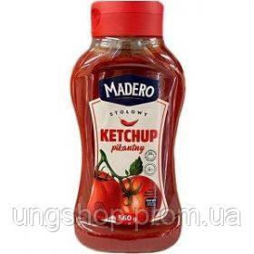 Madero Ketchup Pikantny — острый томатный кетчуп, 560 гр.