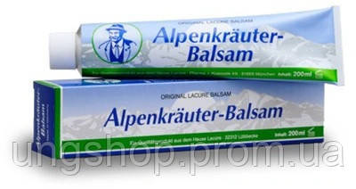Alpenkrauter Balsam для суглобів протизапальний, антибактеріальний, охолоджуючий 200мл Німеччина