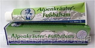 Alpenkräuter-fußbalsam від варикозу (Alpenkrauter Fubbalsam) бальзам для ніг 200мл Німеччина