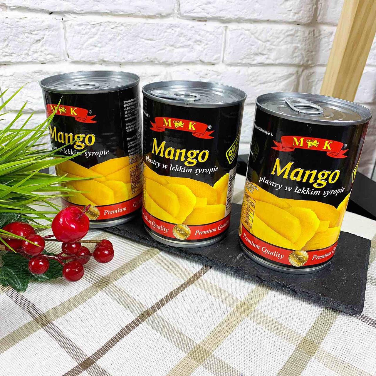 Манго скибочками M&K в легкому сиропі 425г
