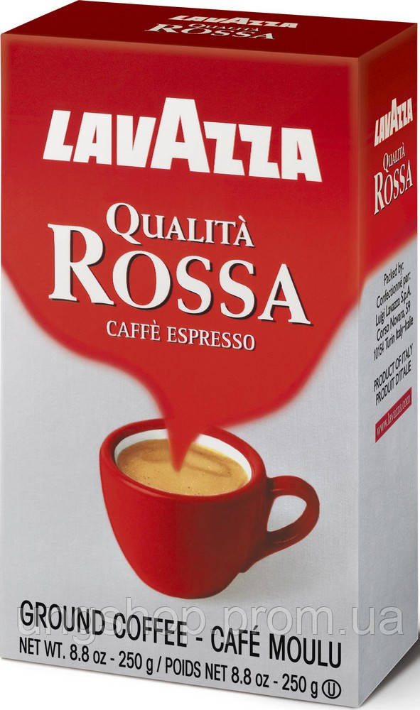 Кава мелена LAVAZZA Qualita Rossa 250 g Польша