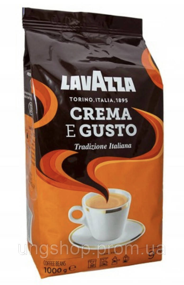 Кофе в зернах Lavazza Crema e Gusto Tradizione Italiana, 1кг
