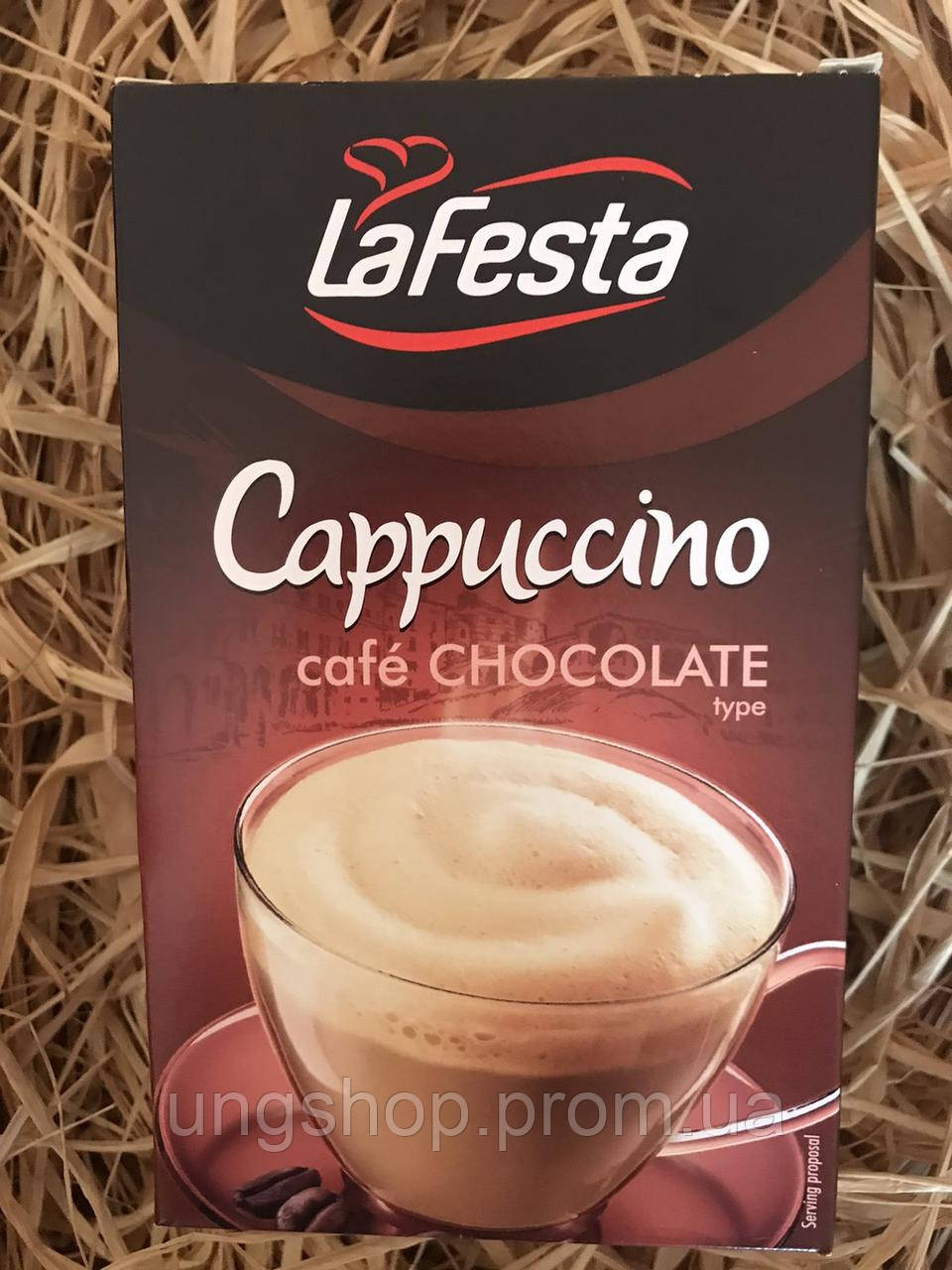 La Festa, Cappuccino, 10 х 22 г, Ла Феста, Капучино Шоколад , в стиках