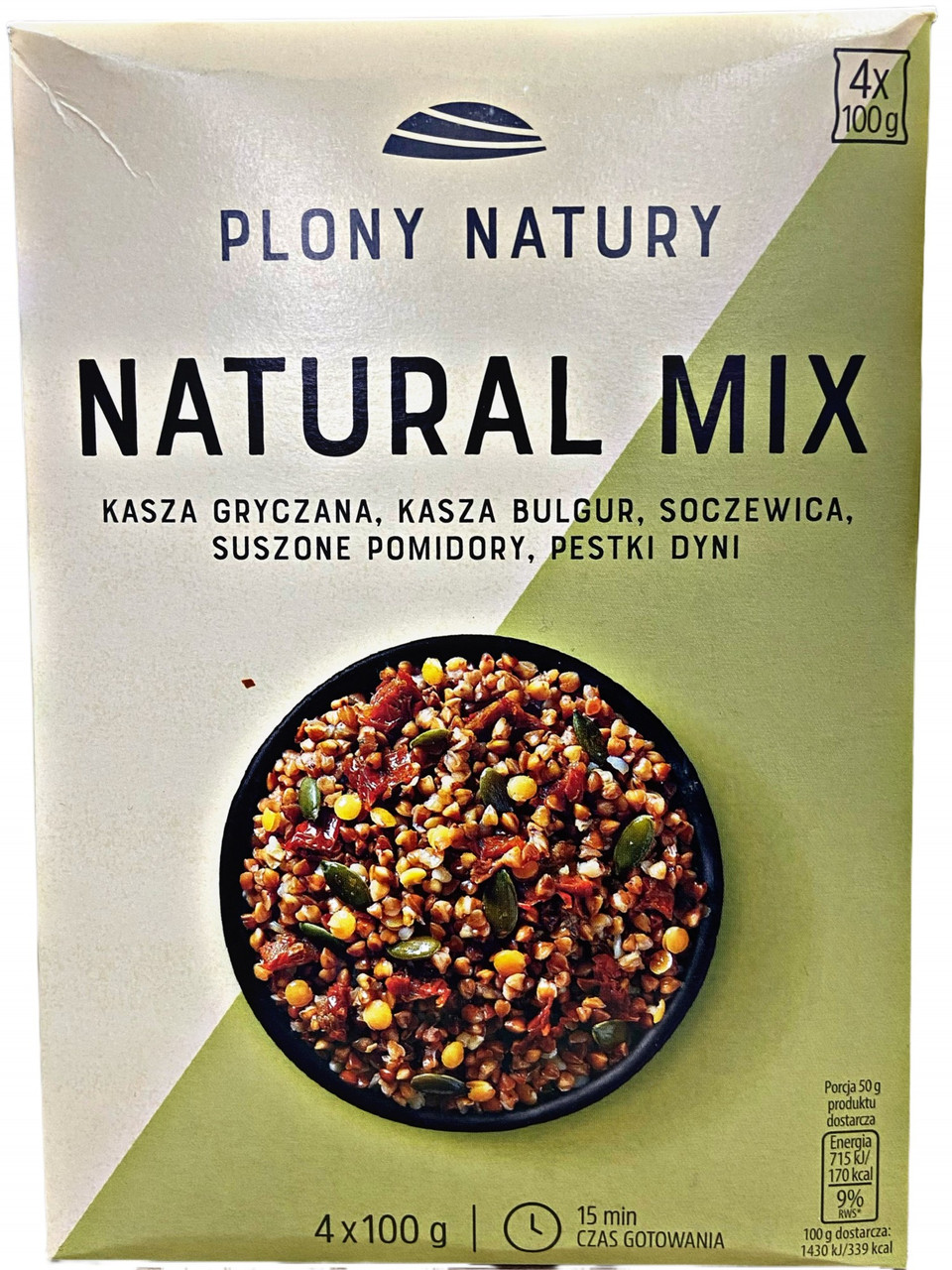 Суміш каш Plony Natury Natural Mix натуральний мікс 400г