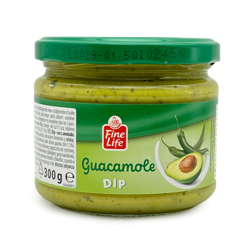 Паста з авокадо Fine Life Guacamole Dip діп гуакамоле 300г