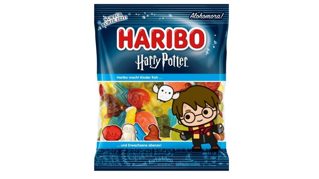 Желейні цукерки Haribo Harry Potter Alohomora Алохомора фруктовий мікс 160г