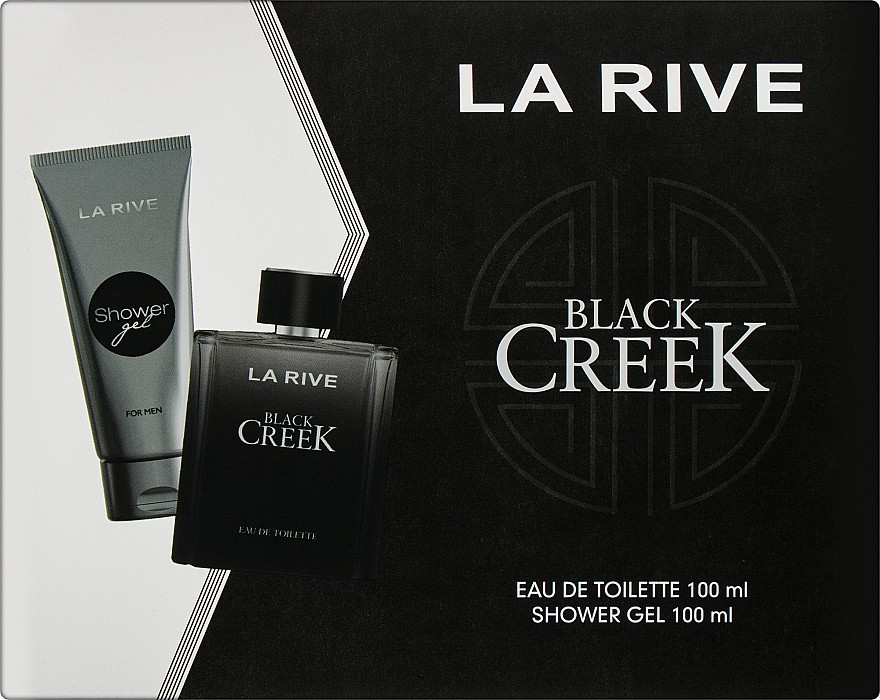 Набір Парфумована вода та Гель для душу La Rive Black Creek 4Men eau de Toilette Чорний струмок чоловічий 200мл