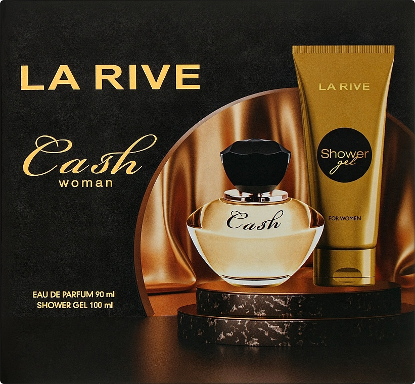 Набір Парфумована вода та Гель для душу Жіночий La Rive Cash Woman Eau de Parfum Shower Gel Кеш Вумен 190мл