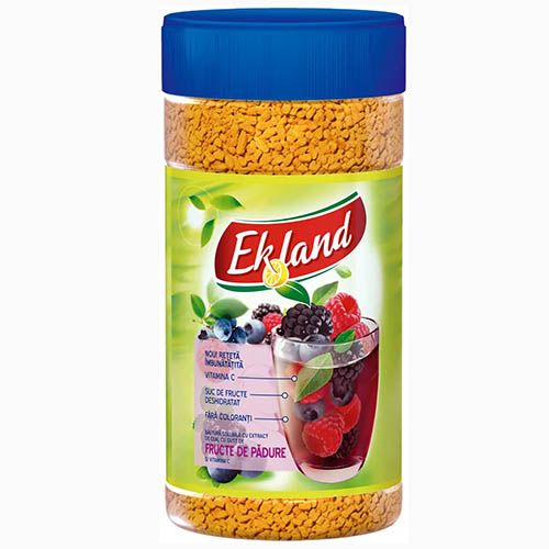 Чай гранульований розчинний Ekland Forest Berries Екланд зі смаком Лісових Ягід Банка з кришкою 350г
