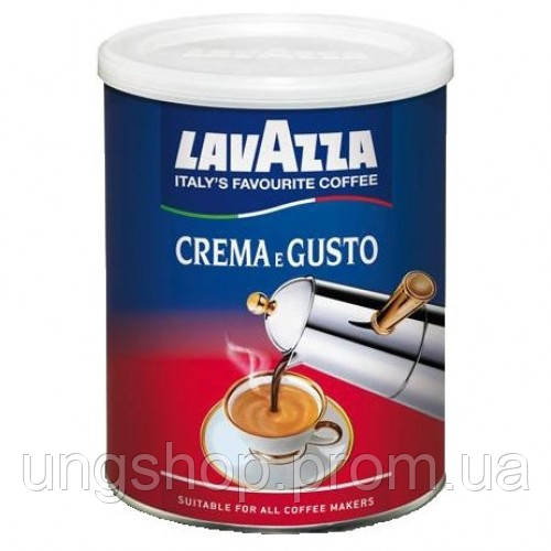 Кофе Lavazza Crema e gusto ж/б молотый 250 г
