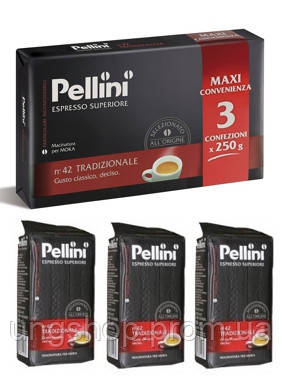 Кофе молотый Pellini Espresso Superiore Tradizionale n42 - 250г
