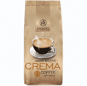 Кава в зернах Milaro Crema Coffee 100% Natural 1 кг