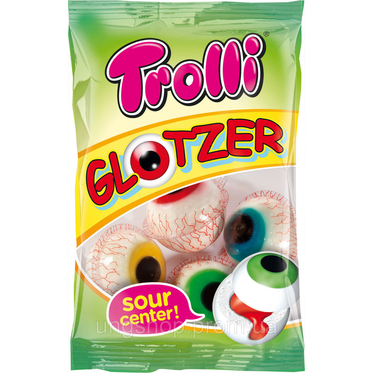 Желейные конфеты Trolli Glotzer , 75 гр