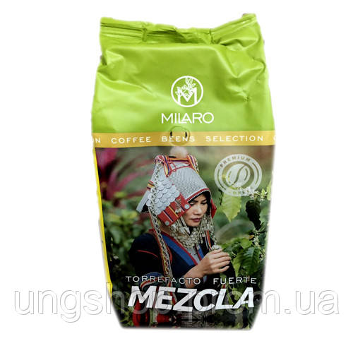 Кофе зерновой Milaro Mezcla Torrefacto Fuerte 1кг Испания