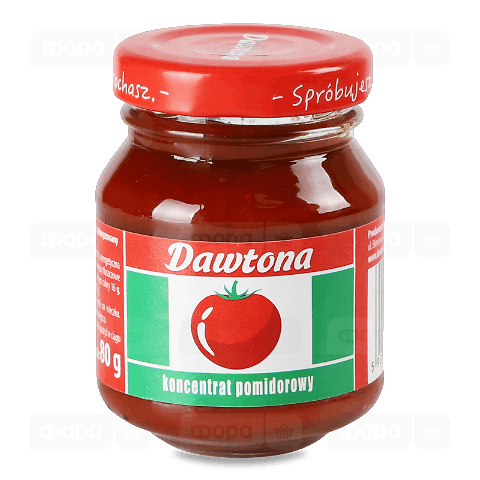 Паста томатна Dawtona 80г