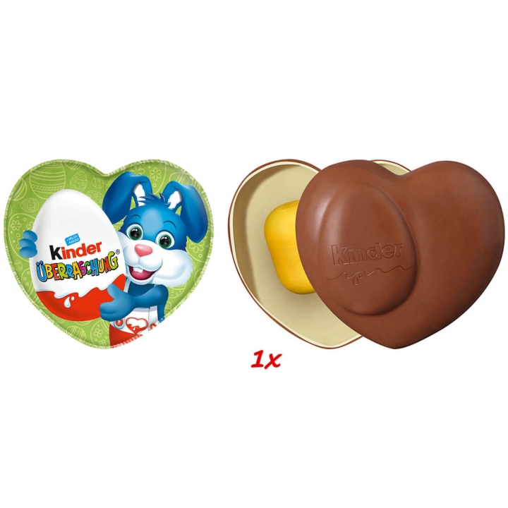 Фігурка серце Kinder Uberraschung Великодні 53g з іграшкою