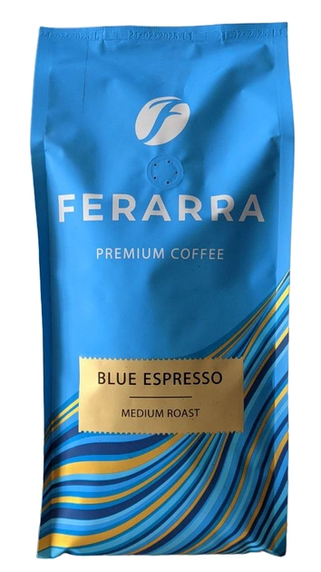 Кава Ferarra Blue Espresso у зернах 1 кг