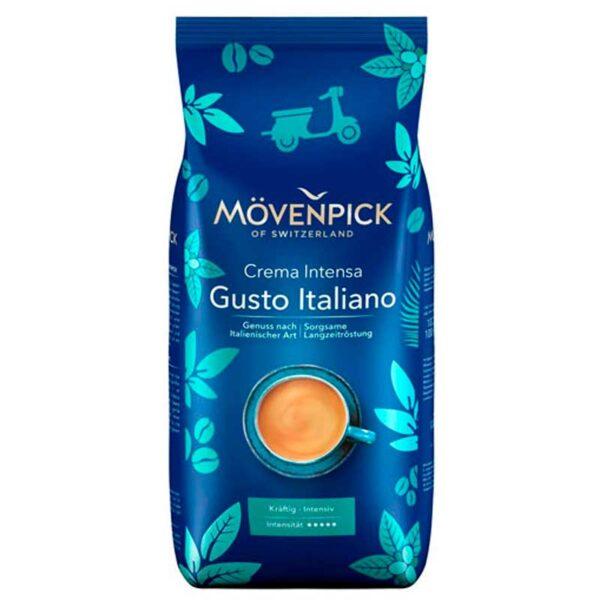 Кава в зернах Movenpick caffe crema gusto italiano 1кг
