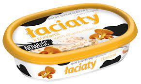 Сир-крем (сирна намазки) Laciaty з грибами Польща 135г