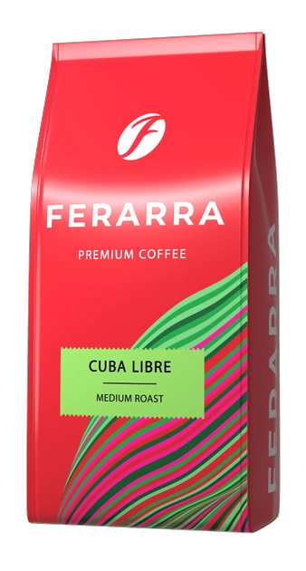 Кава в зернах Ferarra Cuba Libre з ароматом кубинського рому 1 кг