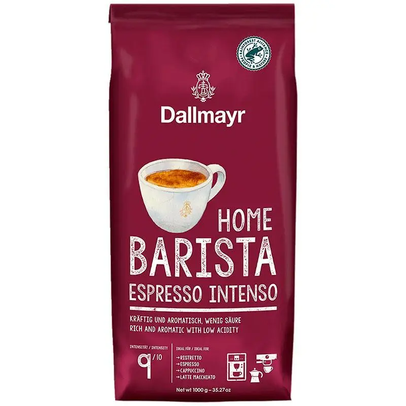 Кава в зернах Dallmayr Home Barista Espresso Intenso 1кг