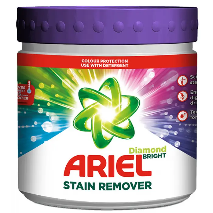 Плямовивідник для кольорового Ariel Color stain remover diamond bright 500 г