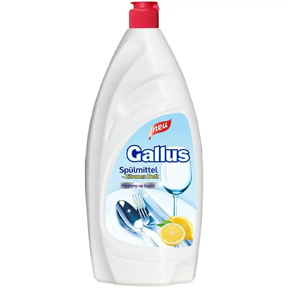 Засіб для миття посуду Gallus spulmittel Zitronen Duft 900 мл. (Лимон)