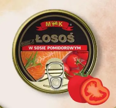 Лосось в томатному соусі LOSOS V SOSIE POMIDOROWYM M&K 160 Г ПОЛЬЩА