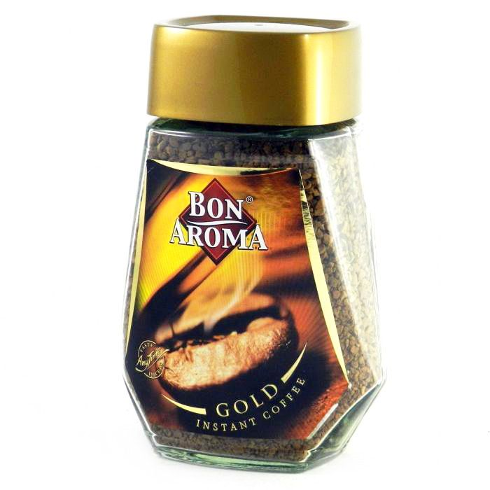Розчинна кава Бон Арома Голд / Bon Aroma Gold 200 грам