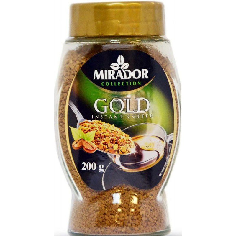 Кава розчинна сублімована Mirador Gold 200 г