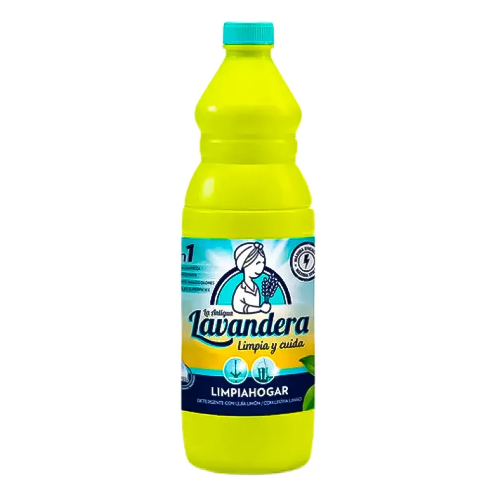 Універсальний очищувач Lavandera 4 в 1 з хлором Лимон 1.5 л