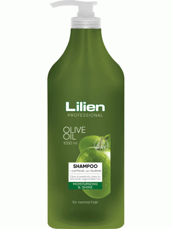 Шампунь для нормального волосся Lilien Olive Oil, 1000 мл