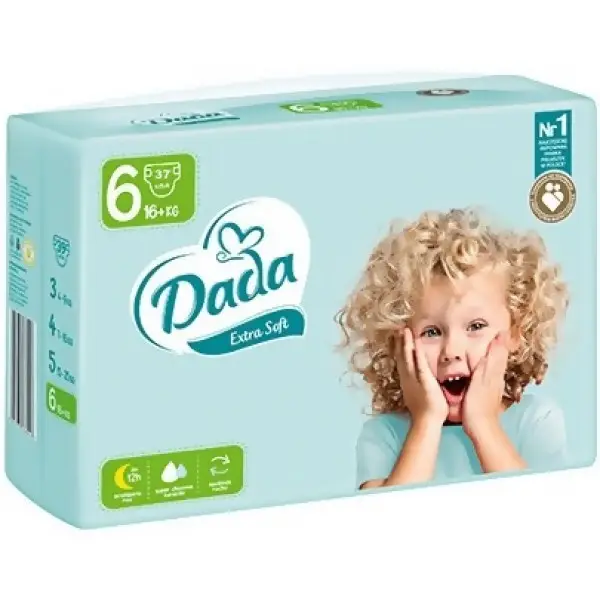 Підгузки Дада Dada Extra Soft 6 (16+ кг), 37 шт.