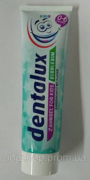 Зубная паста детская Dentalux 100мл Денталюкс от 0 до 6 лет