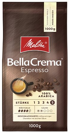Кава в зернах Melitta Bella Crema Espresso 1кг