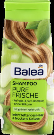 Шампунь для нормального і схильного до жирності волосся Balea Shampoo Pure Frische, 300 ml