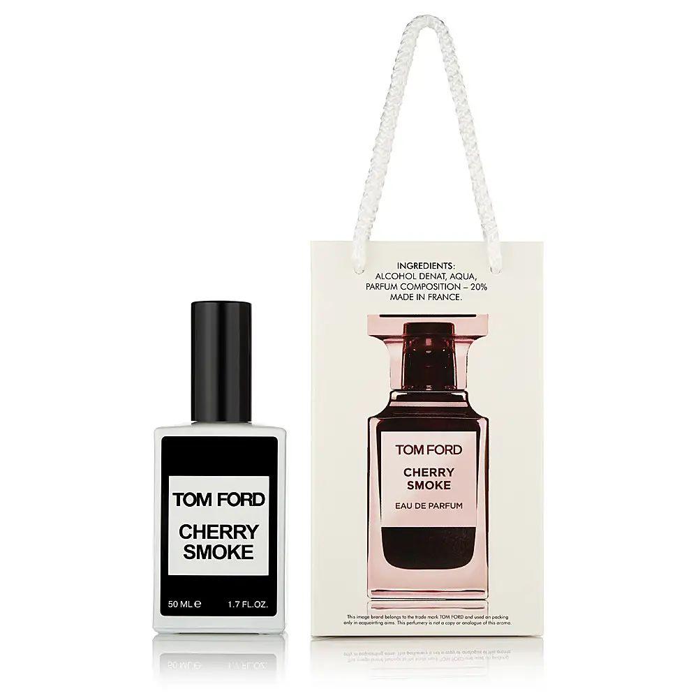 Парфумована вода Унісекс Подарунок Tom Ford Cherry Smoke Том Форд Вишневий Димок Черрі сумочка 50мл