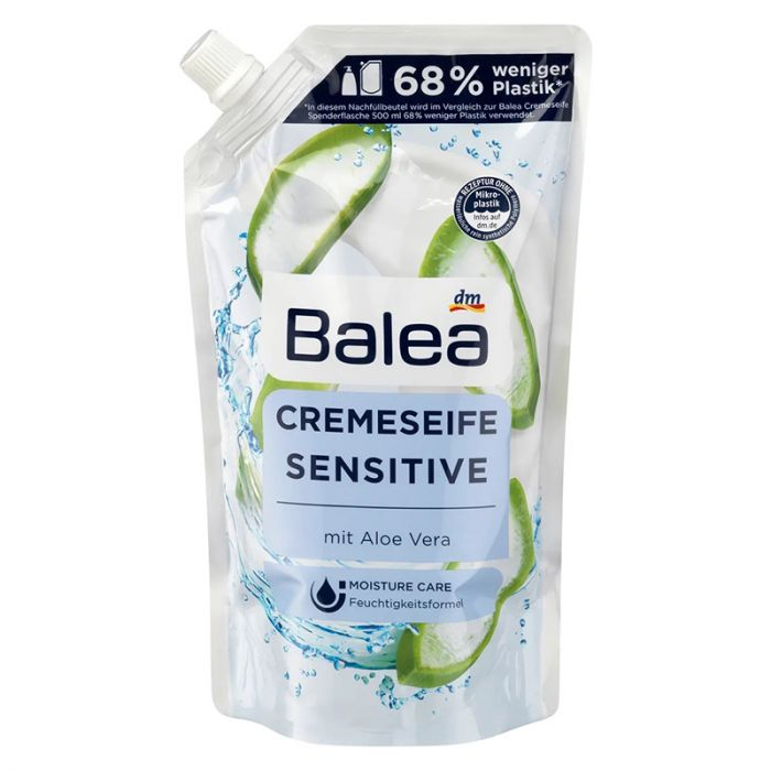 Жидкое крем мыло Balea(500ml) запаска, для чувствительной кожи