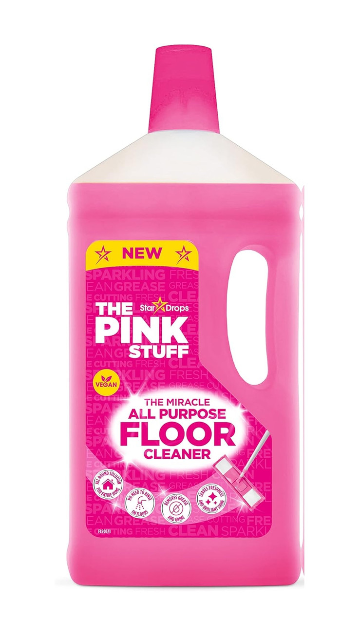 Засіб для миття Підлоги Універсальний The Pink Stuff Miracle All purpose Floor Cleaner Пінк Швидке висихання Каністра 1000мл