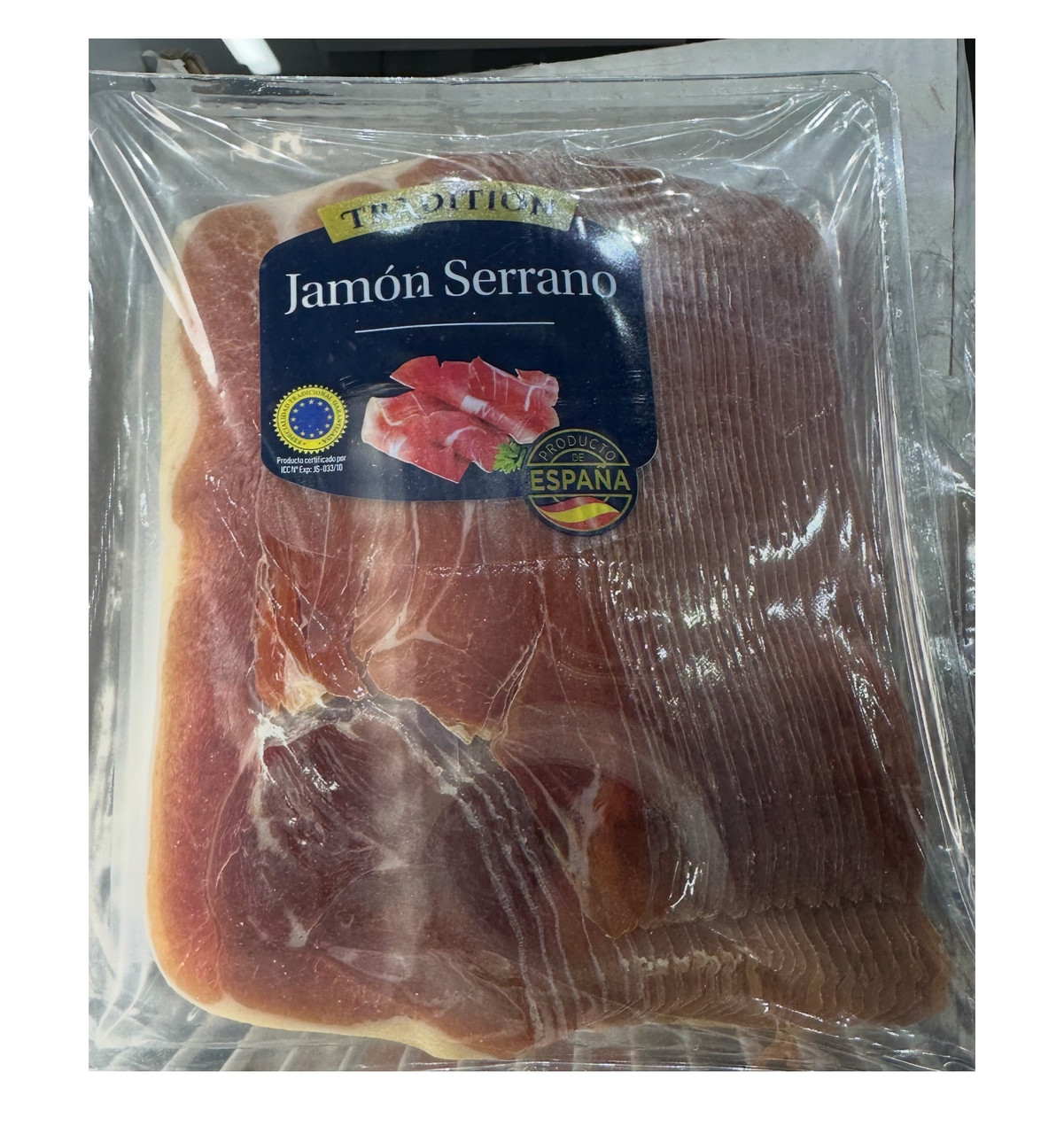 Хамон слайси Мясо іспанська свинина Far Jamon Serrano Фар Серрано Tradition Нарізка Блістер класичний 500г