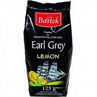 Чай чорний листовий Bastek Earl Grey Lemon з бергамотом та лимоном 125 гр.